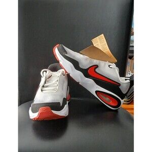 Nike Air Max Nova GS. FN4446-100.  White/University Red/Black. Boys Size 6.5Y.
